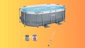 Le kit piscine tubulaire Bestway Steel Pro Max + aspirateur balai électrique est en promo © Cdiscount